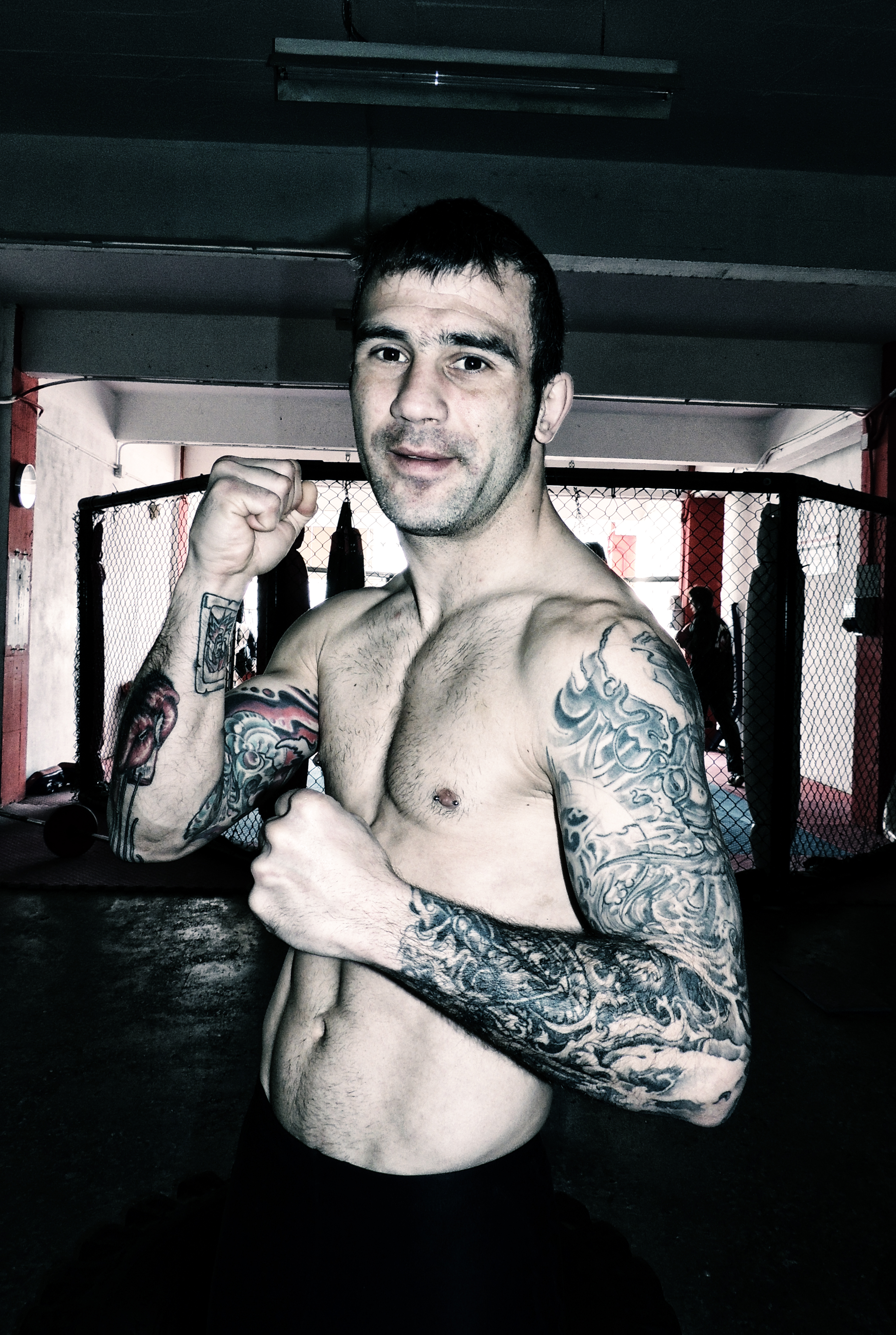 Javier Díaz, Jabitxin, boxeador profesional bilbaíno del peso supergallo.