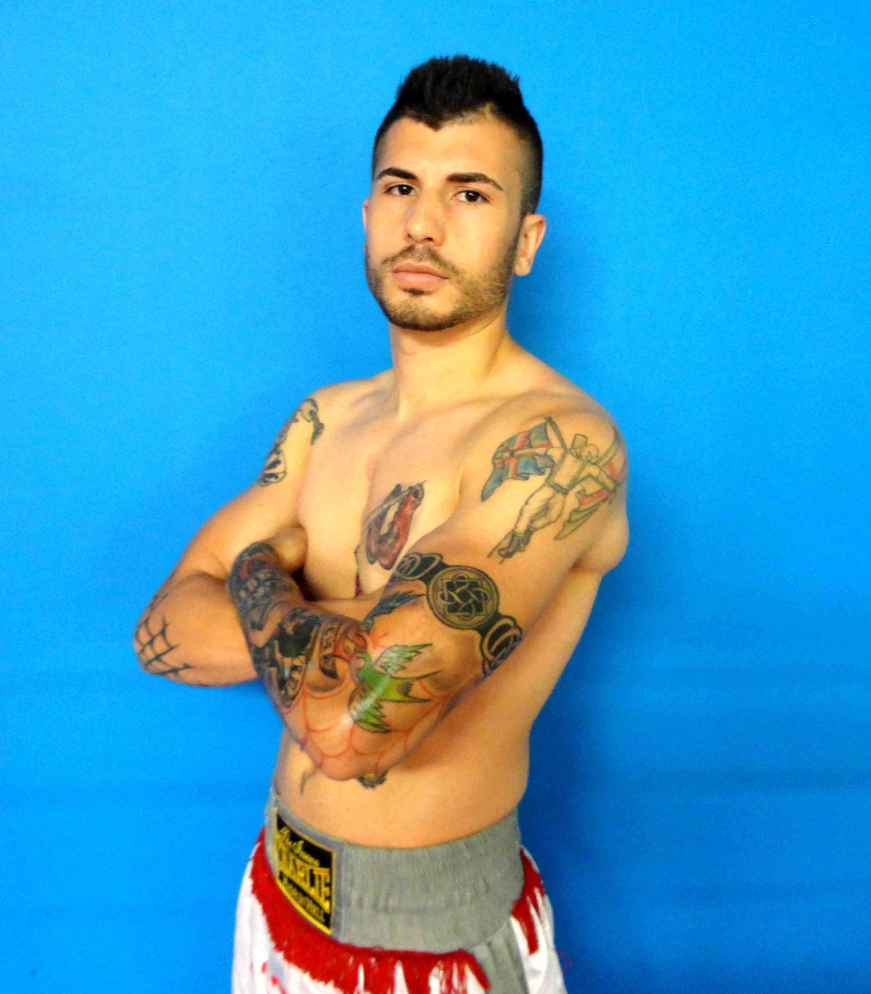 El boxeador profesional de Martorell, Marc Vidal, aspirante al título del pluma