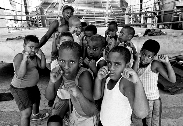 Boxeo: escuela de boxeadores en Cuba