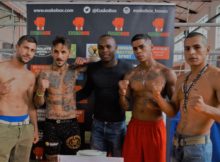 Los boxeadores profesionales que combaten esta noche en Ordizia