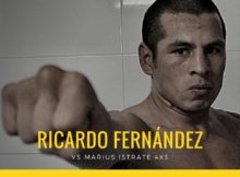 El boxeador profesional Ricardo Fernández