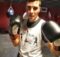 El boxeador olímpico getxoxtarra, Asier Larrinaga, en Bunk3r Boxing School